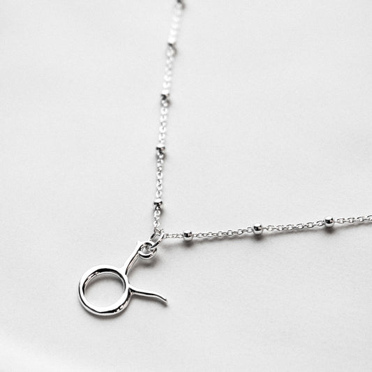 Taurus | Sterling Silver Zodiac Necklace | Made in Estonia 🇪🇪