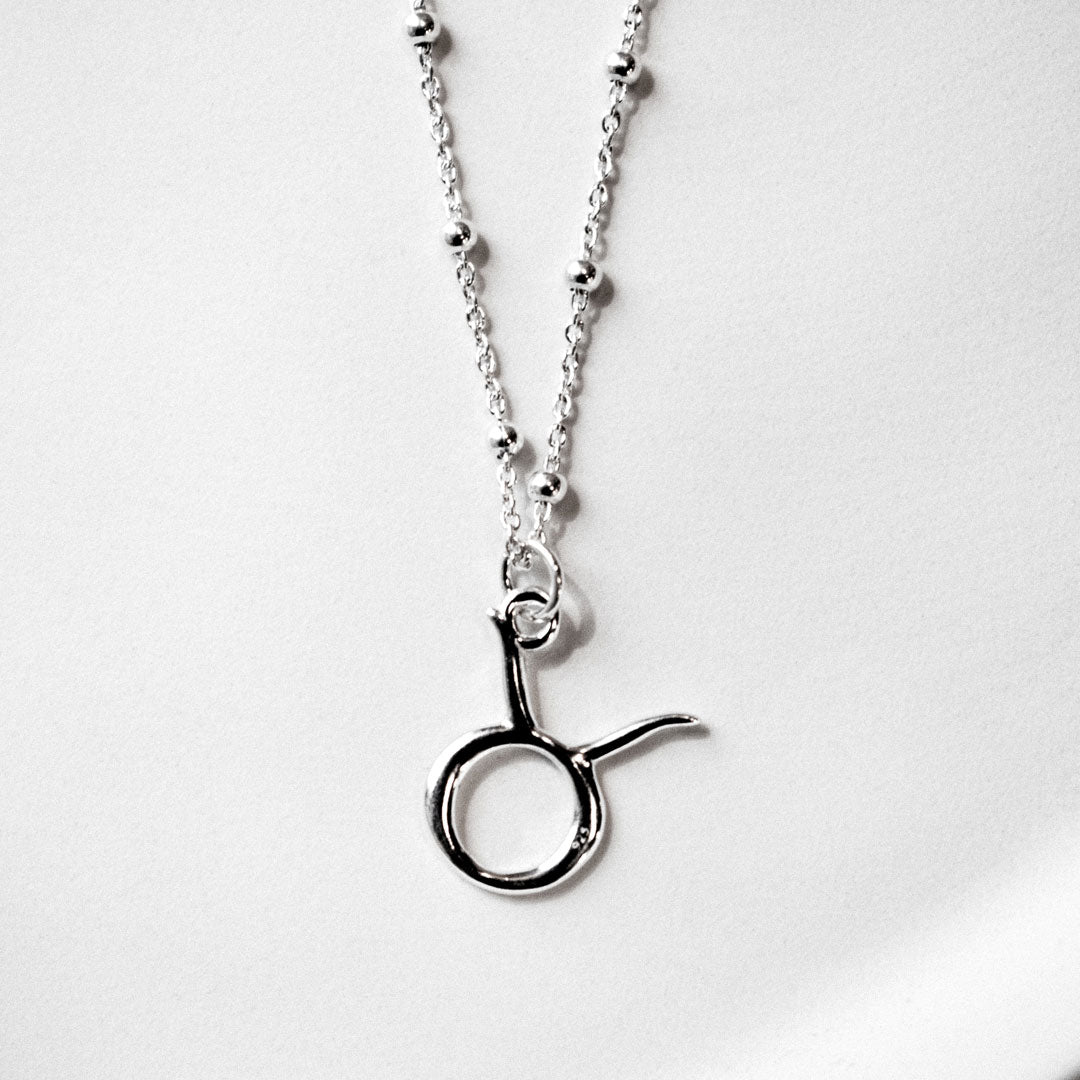 Taurus | Sterling Silver Zodiac Necklace | Made in Estonia 🇪🇪