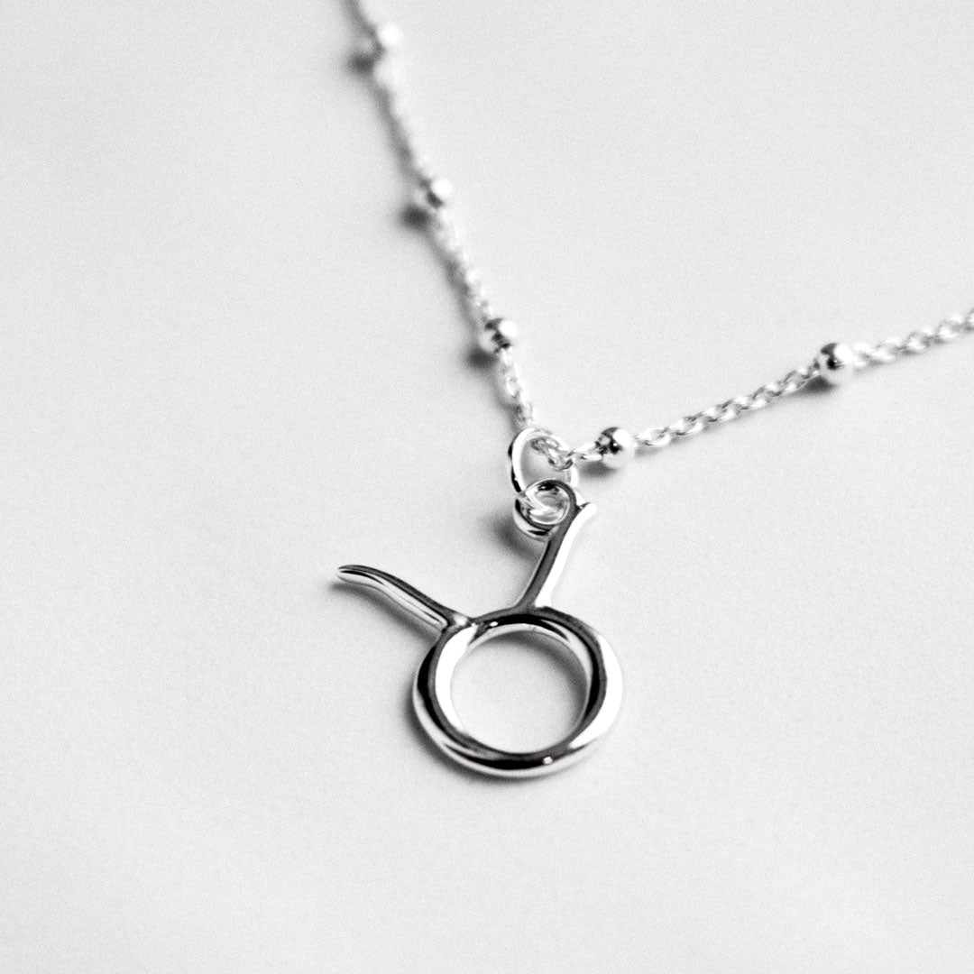 Taurus | Sterling Silver Zodiac Necklace | Made in Estonia 🇪🇪