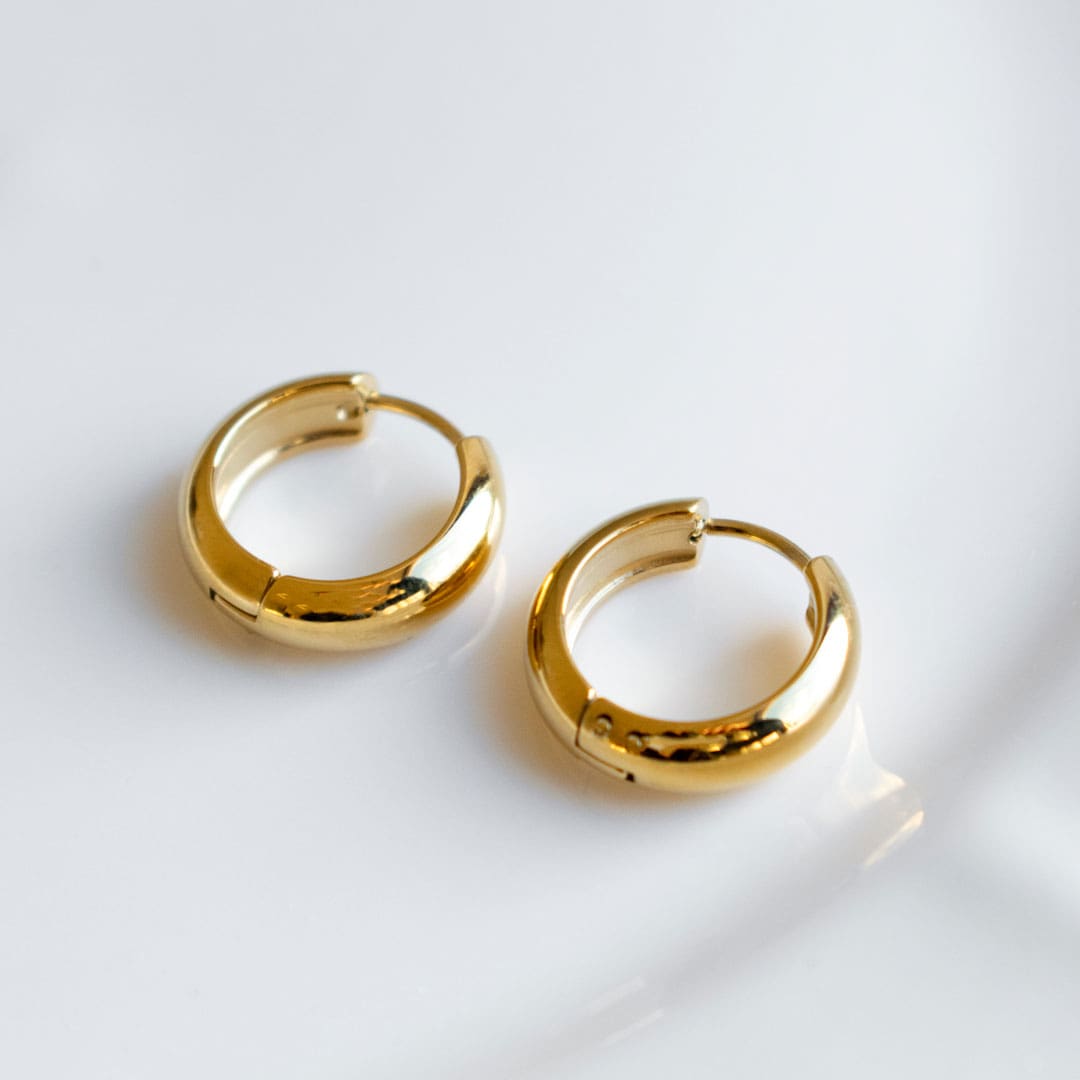 Tunnel Hoop Earrings