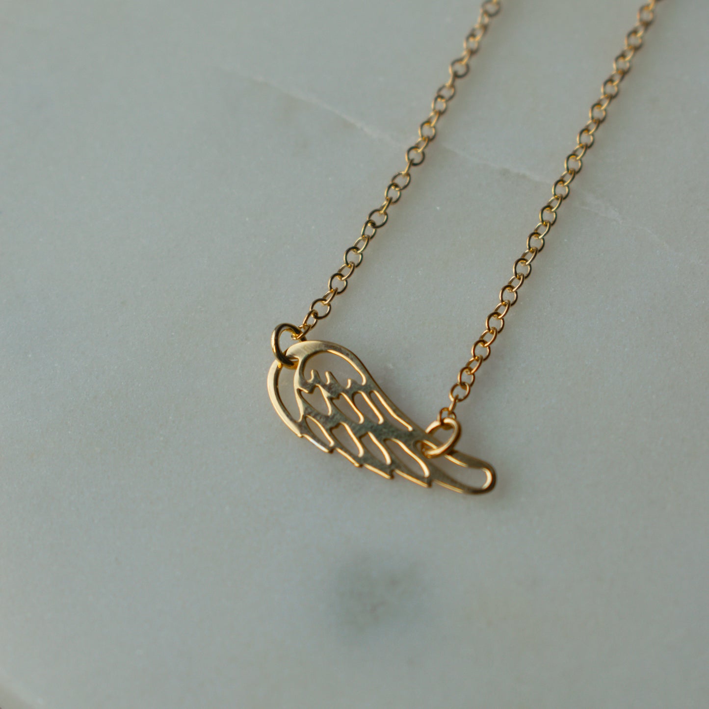 Sterling Silver Wing necklace
