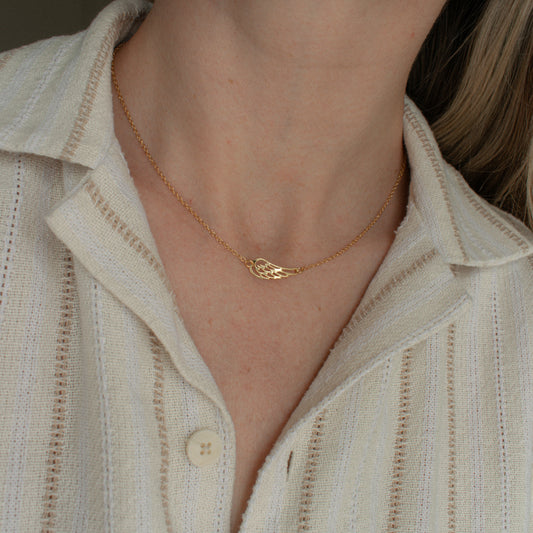 Sterling Silver Wing necklace