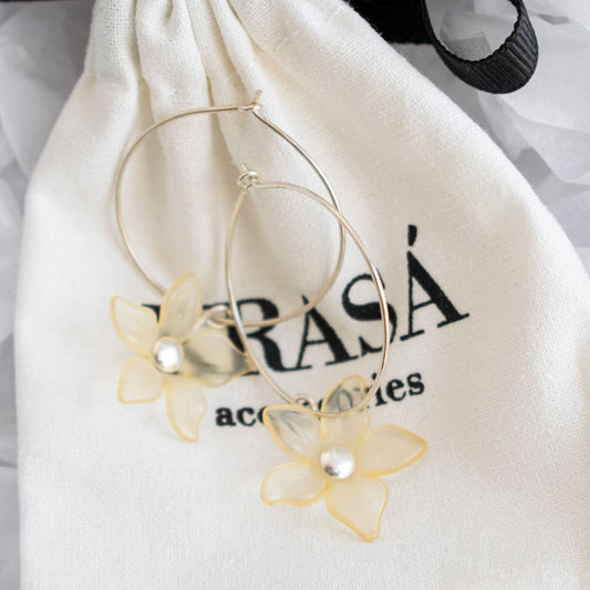 Sterling Silver Flower Earrings | Made in Estonia 🇪🇪