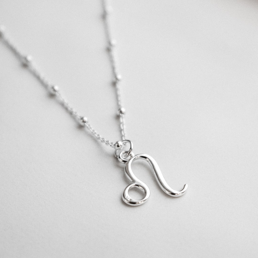 Leo | Sterling Silver Zodiac Necklace | Made in Estonia 🇪🇪