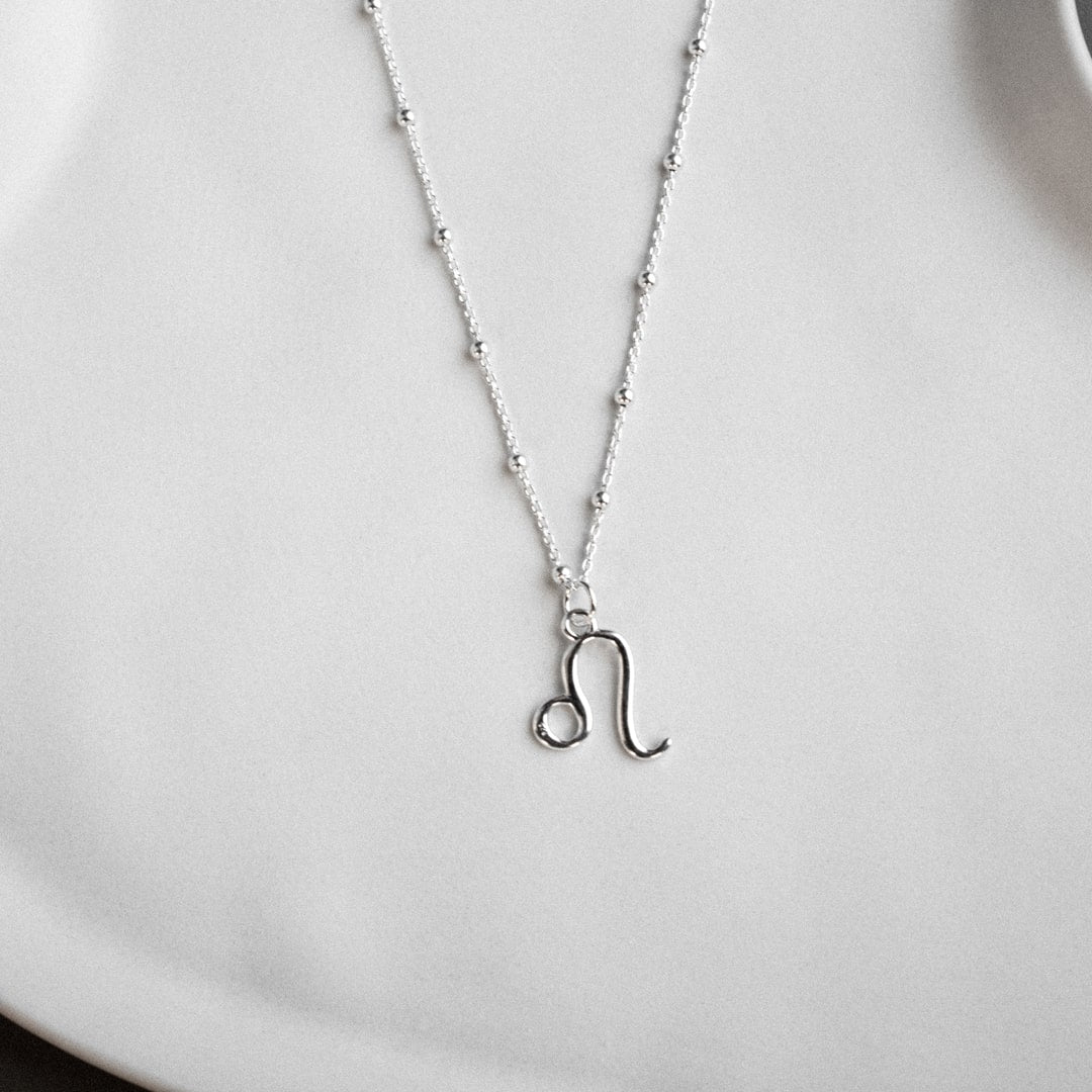 Leo | Sterling Silver Zodiac Necklace | Made in Estonia 🇪🇪